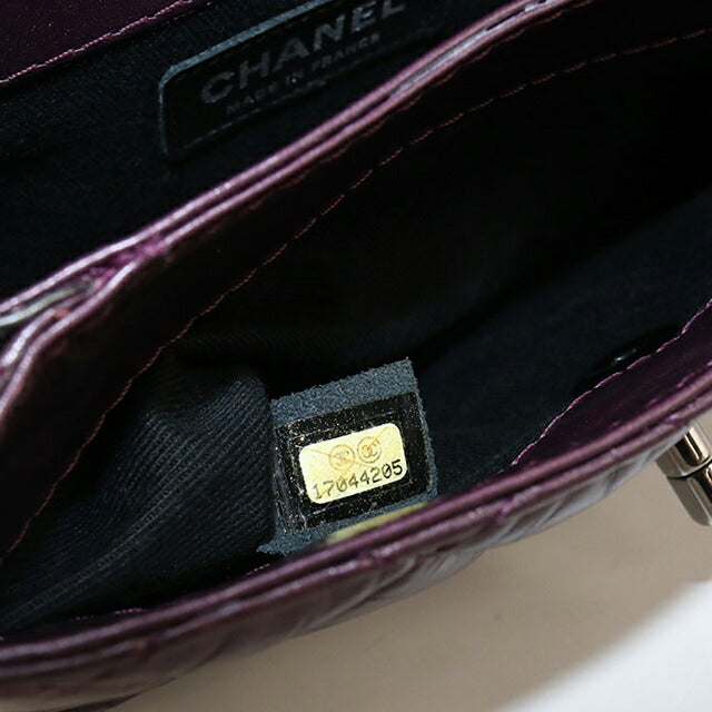 二手 CHANEL 单肩包 女士品牌 CHANEL 马特拉斯链条紫色包 USDCH99598011