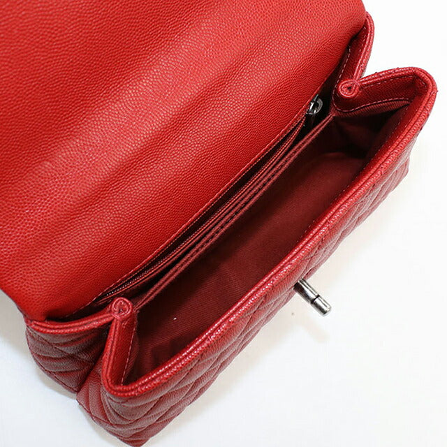 二手 CHANEL 手提包 女士品牌 CHANEL Matelasse 2WAY 红色包 USDCH99610011