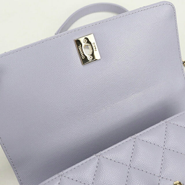 中古 シャネル ハンドバッグ レディース ブランド CHANEL マトラッセ 2WAY パープル バッグ USDCH99670011