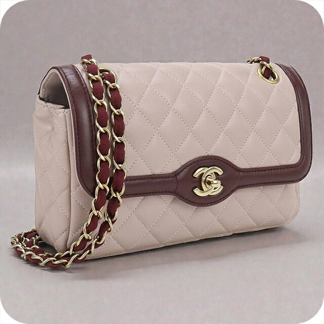 二手 CHANEL 单肩包 女士品牌 CHANEL 马特拉斯链条粉色包 USDCH99841011