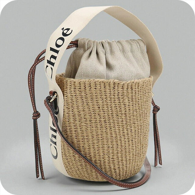 中古 クロエ カゴバッグ レディース ブランド CHLOE ウッディ スモール
