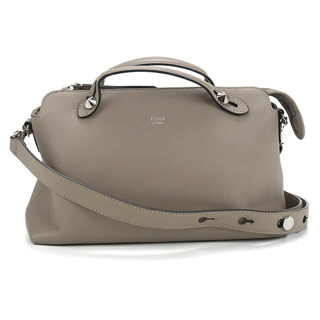 二手芬迪手提包女士品牌 FENDI 顺便说一句 2WAY 8BL146 灰色 USDFE103920011