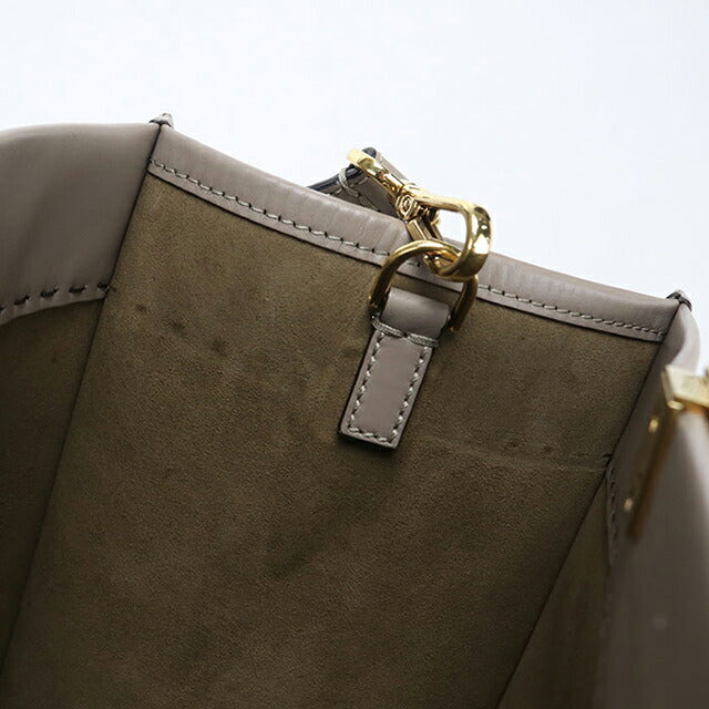 中古 フェンディ トートバッグ レディース ブランド FENDI サンシャイン ミディアム 2WAY 8BH386 グレー USDFE105170011