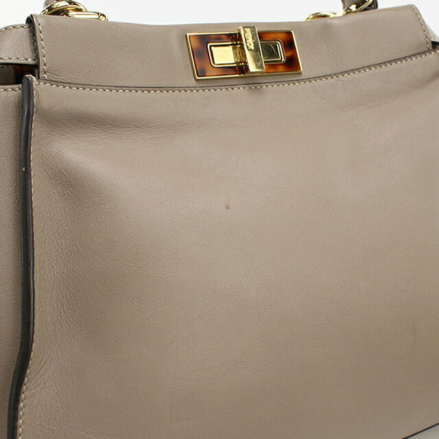 中古 フェンディ ハンドバッグ レディース ブランド FENDI ピーカブー 2WAY 8BN290 グレー USDFE107467011