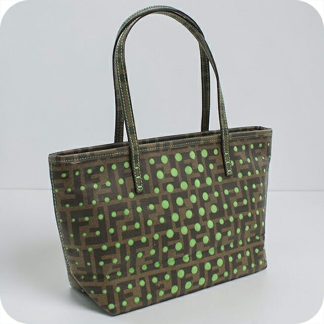 二手芬迪手提包女士品牌 FENDI Zucca 8BH223 棕色 USDFE108011011