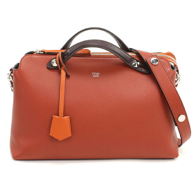 Used Fendi handbag ladies brand FENDI by the way 2WAY leather 8BL125 red USDFE108939011