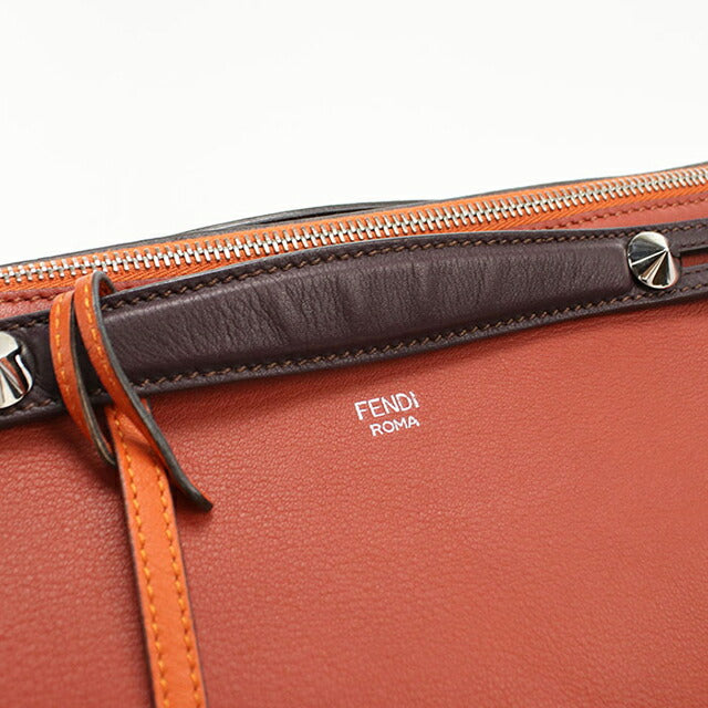 Used Fendi handbag ladies brand FENDI by the way 2WAY leather 8BL125 red USDFE108939011