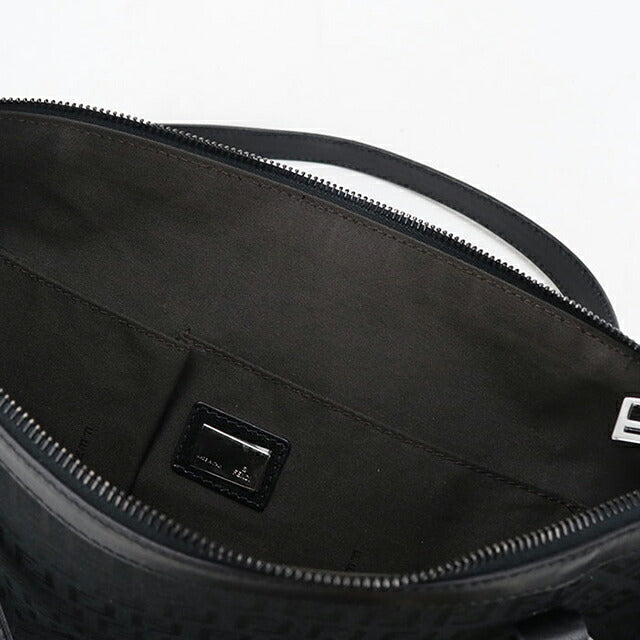 中古 フェンディ トートバッグ レディース ブランド FENDI ズッキーノ レザー 8BH196 ブラック USDFE109945011
