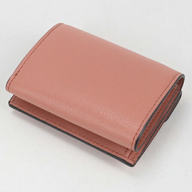 二手芬迪三折钱包三折钱包女士品牌FENDI F is Fendi 8M0395粉红色USDFE111085011