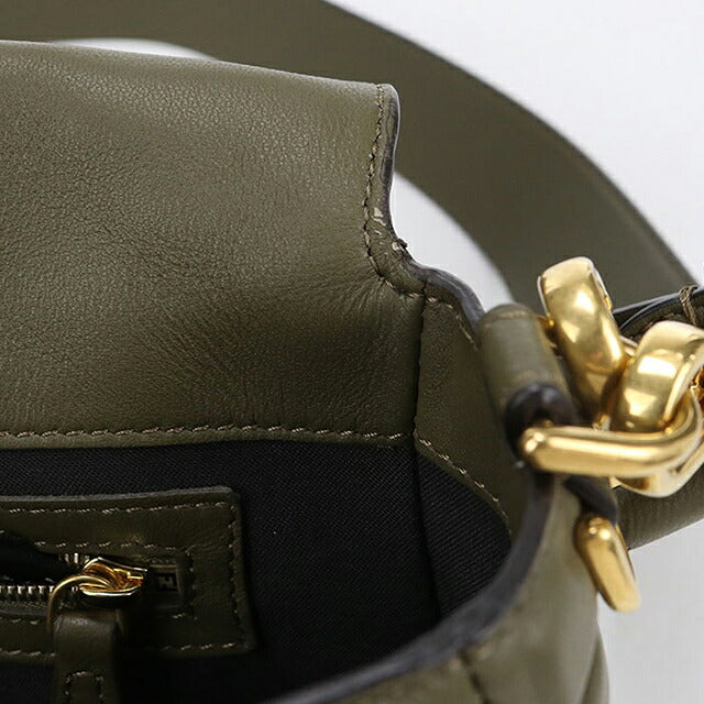 中古 フェンディ ハンドバッグ レディース ブランド FENDI バゲット 2WAY 8BR600 カーキ USDFE116455011