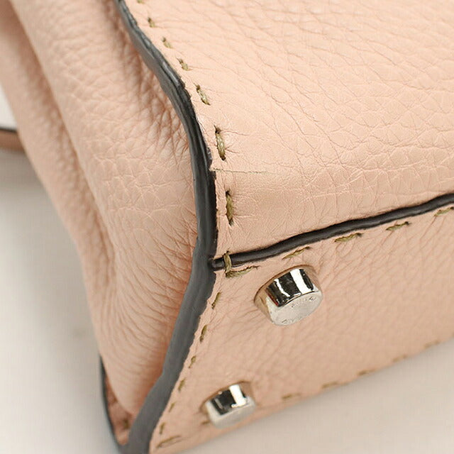 中古 フェンディ ハンドバッグ レディース ブランド FENDI ピーカブー 2WAY 8BN302 ピンク USDFE116766011