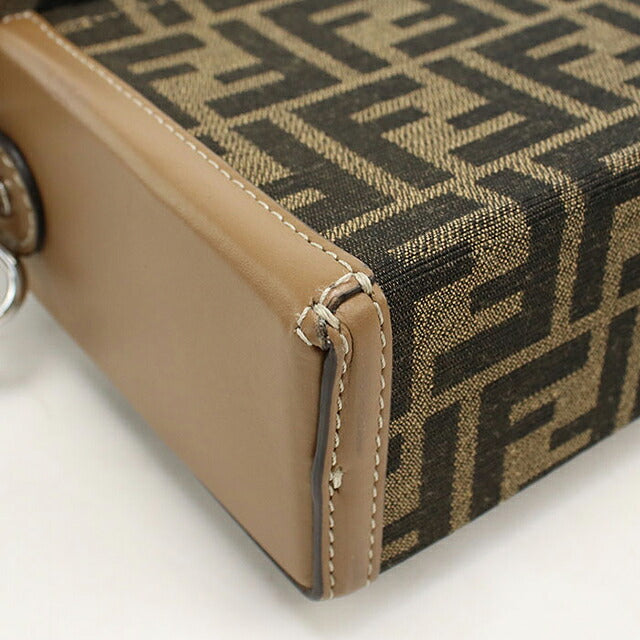 フェンディ ハンドバッグ メンズ ブランド FENDI バゲット ソフトトランク 2WAY 7VA565 AFBV ブラウン USDFE119327011