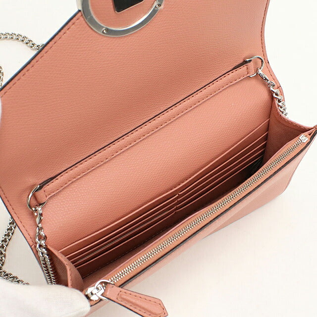 中古 フェンディ チェーンウォレット レディース ブランド FENDI エフ イズ フェンディ 8BS006 ピンク USDFE119456011