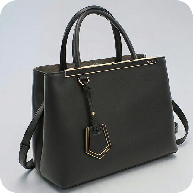 中古 フェンディ ハンドバッグ レディース ブランド FENDI プチ トゥージュール 2WAY 8BH253 ブラック USDFE121416011