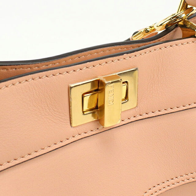 中古 フェンディ ハンドバッグ レディース ブランド FENDI ピーカブー ピーカブー ミニ 8BN244 ピンク USDFE88983011