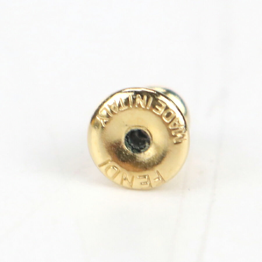 中古 フェンディ ピアス レディース ブランド FENDI エフ イズ フェンディ 8AH432 ゴールド アクセサリー USDFE96150011