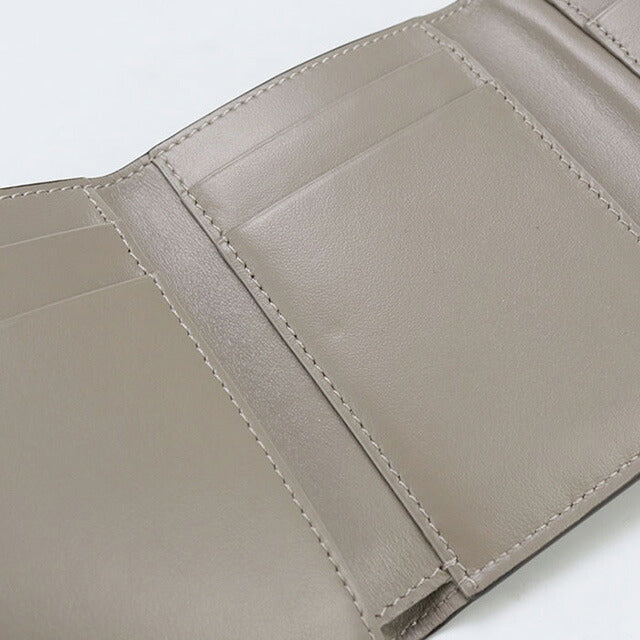 中古 フェンディ 三折財布 レディース ブランド FENDI FFダイヤモンド レザー 8M0480 グレー 財布 USDFE97876011