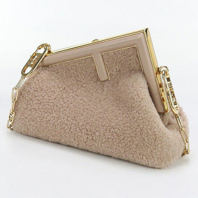 中古 フェンディ クラッチバッグ レディース ブランド FENDI ファースト スモール 8BP129 ピンク バッグ USDFE98340011