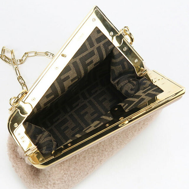 中古 フェンディ クラッチバッグ レディース ブランド FENDI ファースト スモール 8BP129 ピンク バッグ USDFE98340011