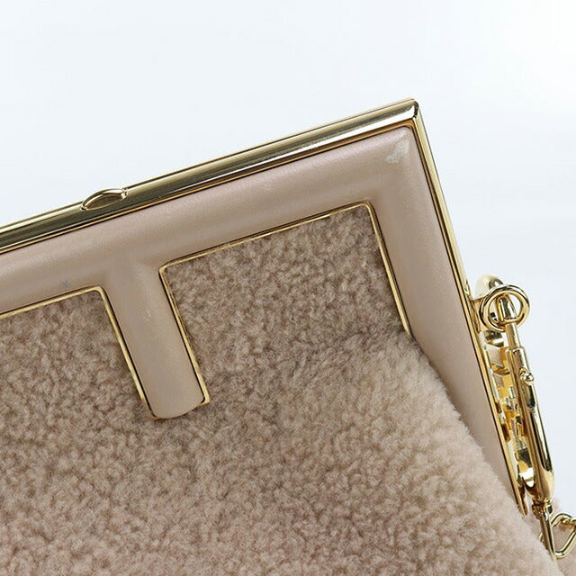 中古 フェンディ クラッチバッグ レディース ブランド FENDI ファースト スモール 8BP129 ピンク バッグ USDFE98340011