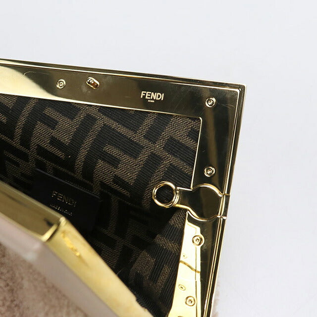 中古 フェンディ クラッチバッグ レディース ブランド FENDI ファースト スモール 8BP129 ピンク バッグ USDFE98340011