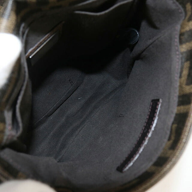 中古 フェンディ 斜め掛け ショルダーバッグ メンズ ブランド FENDI ズッカ 7VA205 ブラウン バッグ USDFE99706011