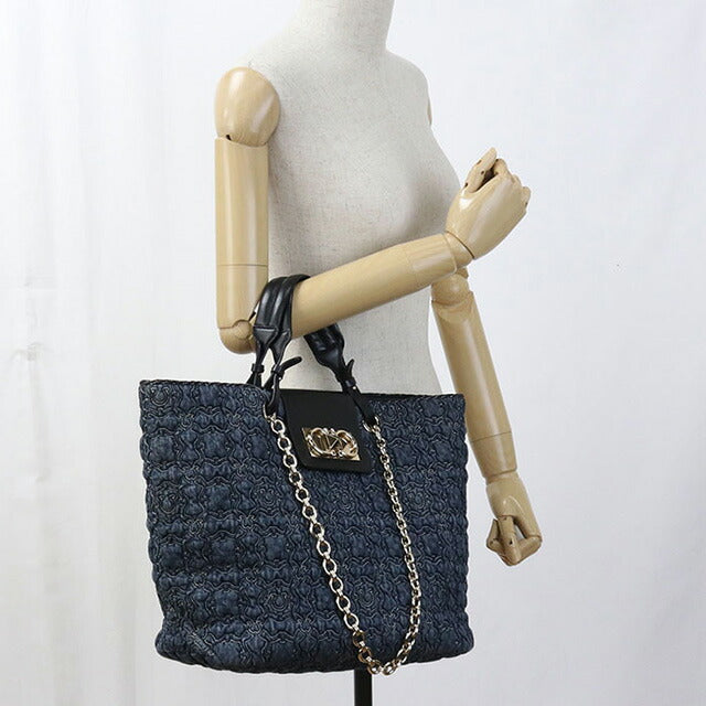 二手 Ferragamo 手提包女士品牌 FERRAGAMO 2WAY 21 0960 海军蓝包 USDFR100246011