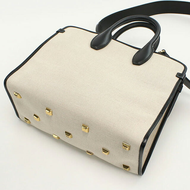 二手 Ferragamo 手提包女士品牌 FERRAGAMO Gancini 2WAY 皮革 21 I159 白色包 USDFR100724011