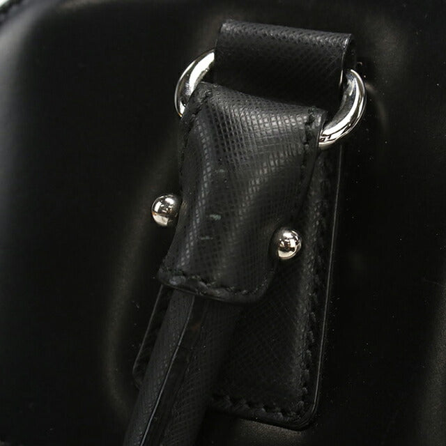 二手 Ferragamo 手提包 女士品牌 FERRAGAMO Gancini 21 C814 黑色包 USDFR104384011