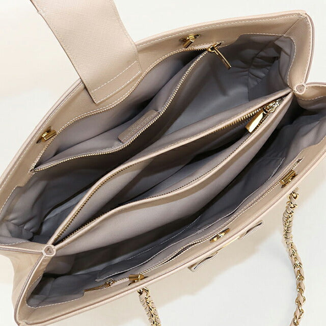 二手 Ferragamo 手提包女士品牌 FERRAGAMO 玫瑰丝带链 21 F561 米色包 USDFR105050011