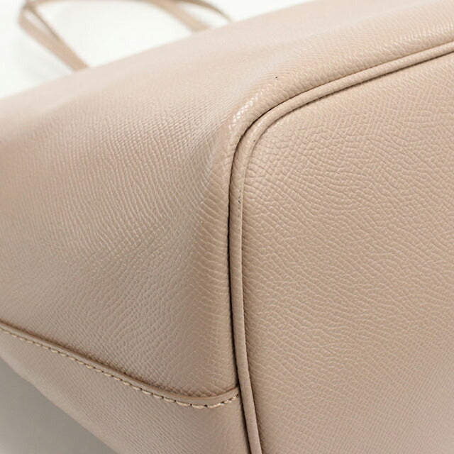 Used Ferragamo tote bag ladies brand FERRAGAMO rose ribbon 21-H989 beige bag USDFR105927011