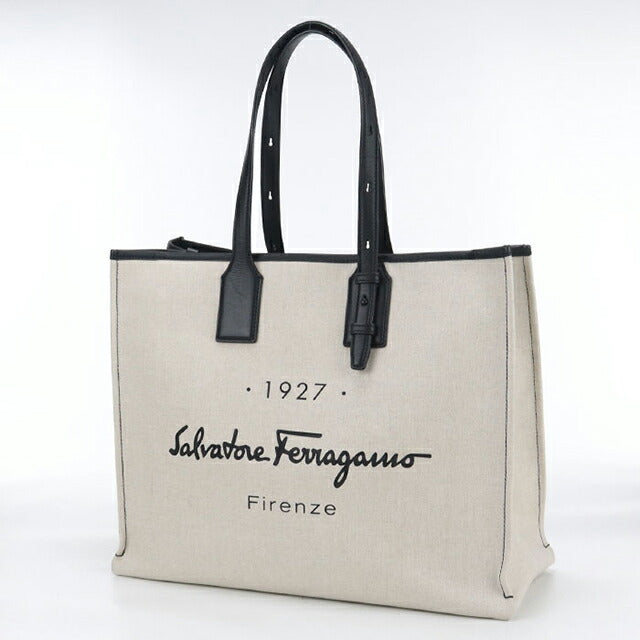 二手 Ferragamo 手提包 男女通用品牌 FERRAGAMO 24 0842 米色包 USDFR106372011