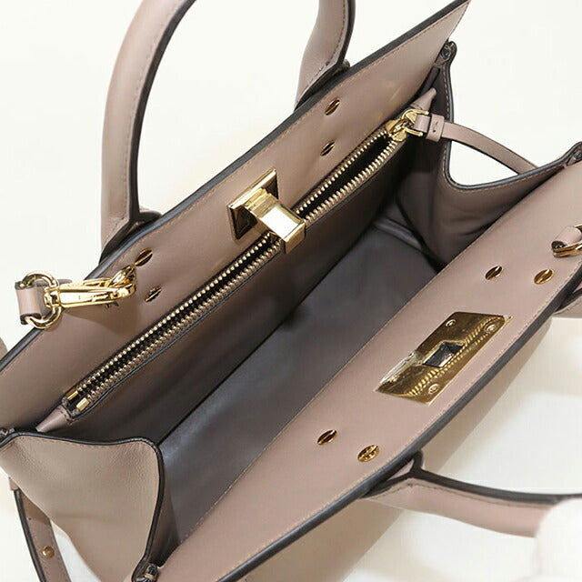 中古 フェラガモ ハンドバッグ レディース ブランド FERRAGAMO ガンチーニ 2WAY 21 H159 ベージュ バッグ USDFR108016011