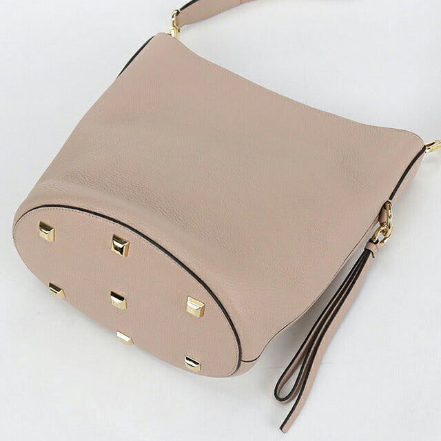 Used Ferragamo shoulder bag ladies brand FERRAGAMO Gancini 21 2892 Beige USDFR108427011