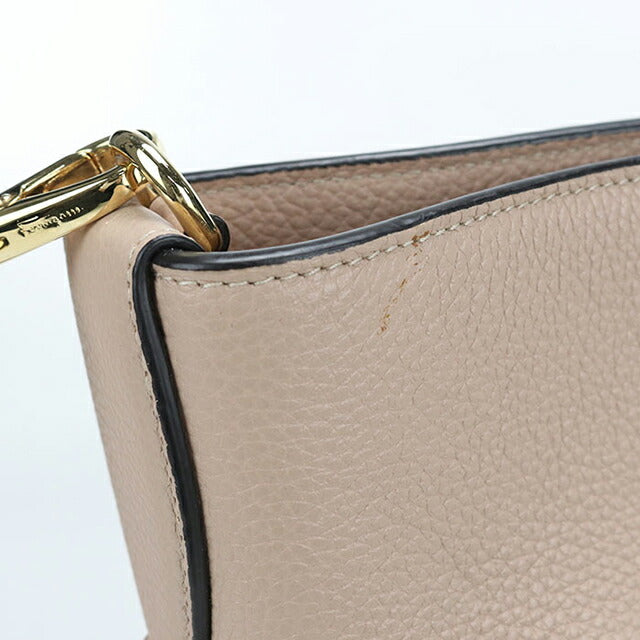 Used Ferragamo shoulder bag ladies brand FERRAGAMO Gancini 21 2892 Beige USDFR108427011