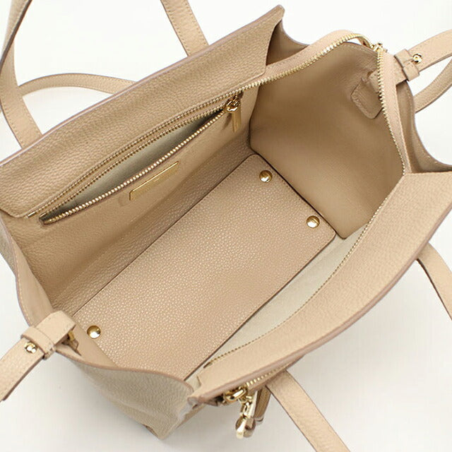 二手 Ferragamo 手提包 女士品牌 FERRAGAMO Gancini 2WAY 21 F478 米色 USDFR109450011
