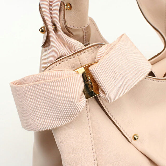 中古 フェラガモ トートバッグ レディース ブランド FERRAGAMO 21 D200 ピンク USDFR113565011