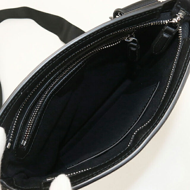 中古 フェラガモ ショルダーバッグ メンズ ブランド FERRAGAMO 24 A225 ブラック USDFR114088011