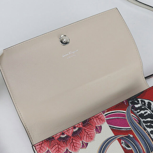 二手 Ferragamo 手提包 女士品牌 FERRAGAMO Gancini 2WAY 22 D866 红色包 USDFR96166011