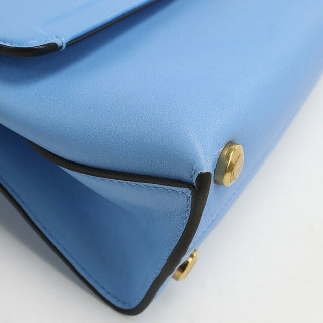 中古 フェラガモ ハンドバッグ レディース ブランド FERRAGAMO ガンチーニ 21 1495 ブルー バッグ USDFR97473011