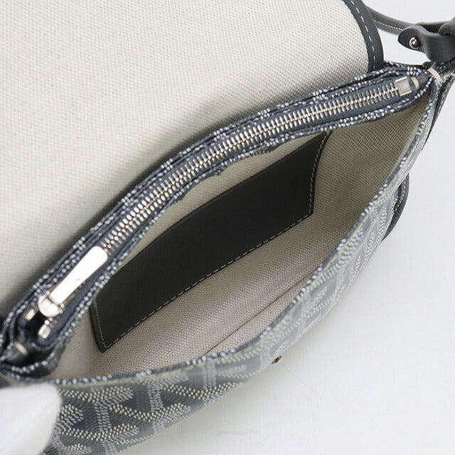 中古 ゴヤール ポーチウォレット ユニセックス ブランド GOYARD プリュメ ポーチウォレット グレー 財布 USDGO97562011