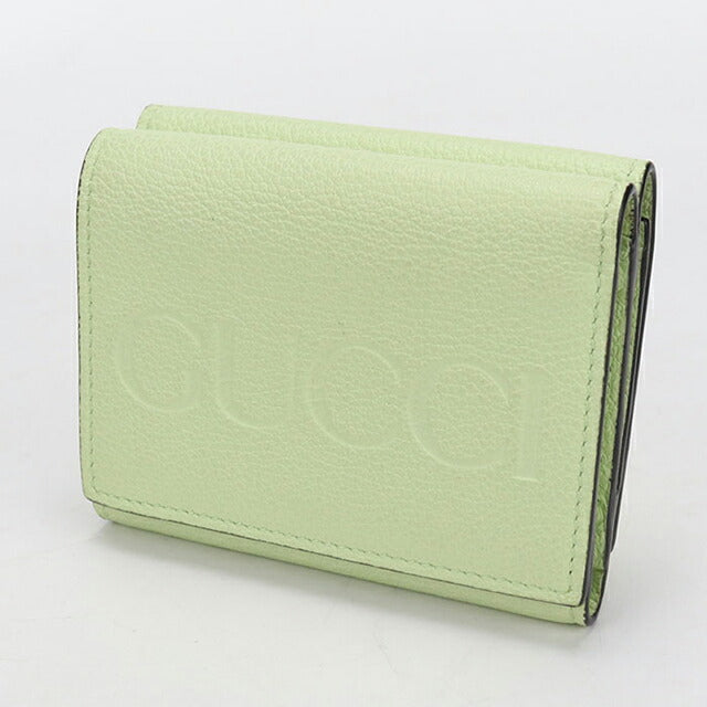 Used Gucci trifold wallet trifold wallet with coin purse trifold wallet trifold wallet ladies brand GUCCI embossed logo medium wallet USDGU100869011