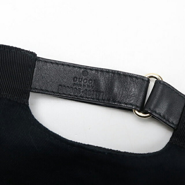 Used Gucci Cap Unisex Brand GUCCI GG Canvas Baseball Cap 200035 Black Hat USDGU103105011