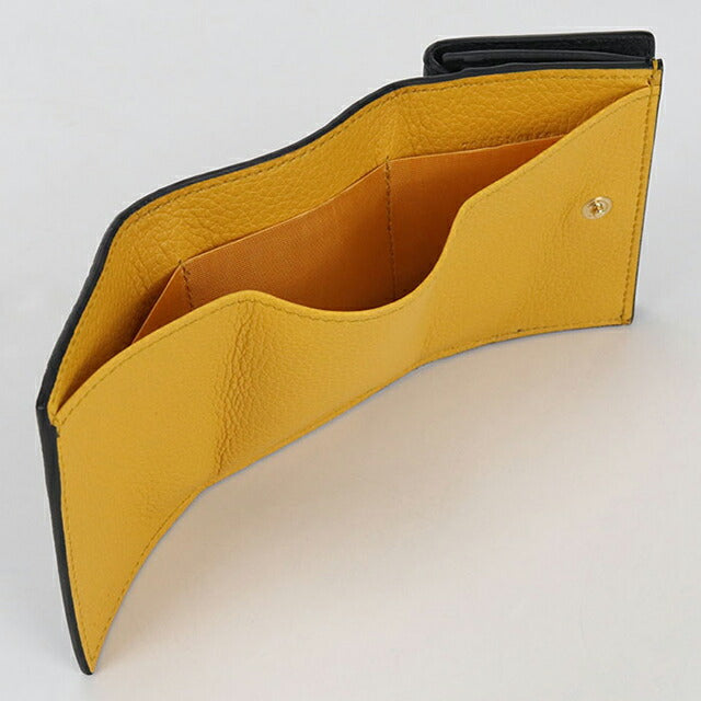 中古 グッチ 三つ折り財布 レディース ブランド GUCCI GUCCIロゴ ミニウォレット レザー 736151 ブラック 財布 USDGU103681011