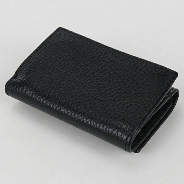 中古 グッチ 三つ折り財布 レディース ブランド GUCCI GGマーモント ミディアムウォレット レザー ブラック 財布 USDGU103684011