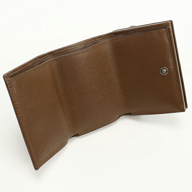 中古 グッチ 三つ折り財布 三折財布 レディース ブランド GUCCI GGキャンバス コンパクトウォレット レザー 681708 ベージュ 財布 USDGU103973011