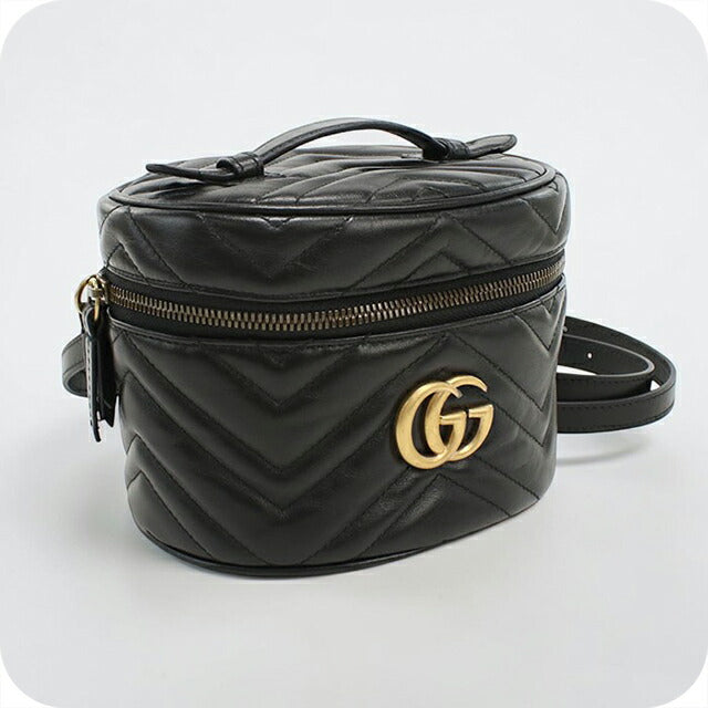 Used Gucci backpack ladies brand GUCCI GG Marmont mini backpack 598594 black USDGU104565011