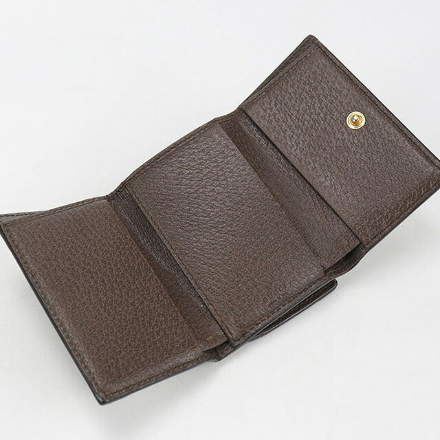 中古 グッチ 三つ折り財布 レディース ブランド GUCCI オフィディア 644334 ベージュ 財布 USDGU105373011