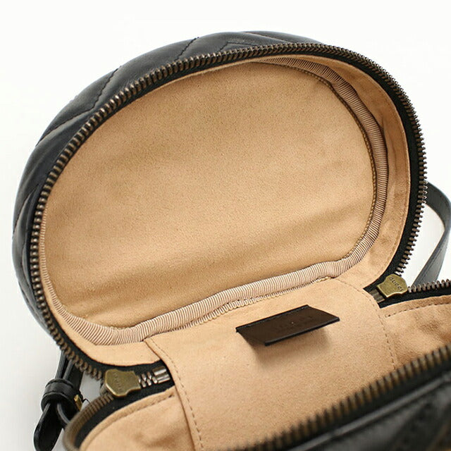 二手古驰背包女士品牌 GUCCI GG Marmont 虚荣类型 598594 DTDCT 1000 黑色 USDGU106532011