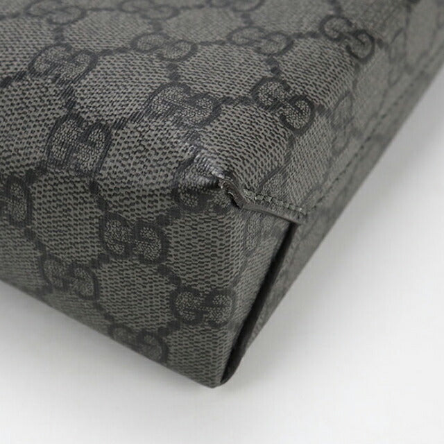 中古 グッチ トートバッグ メンズ ブランド GUCCI GGスプリーム 2WAY 792118 グレー USDGU106901011
